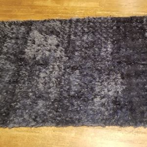 Treasure & Bond Faux Fur Suede Rug NWOT